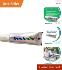 144 Pack Travel Size Mint Toothpaste Fluoride Free Anticavity Cavity Protection