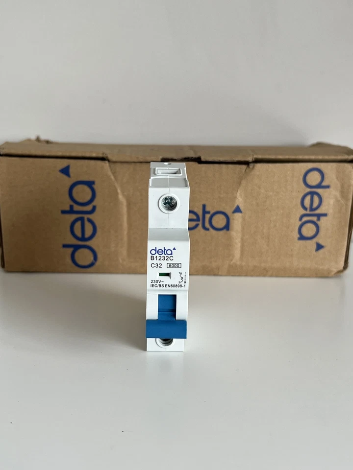 Deta B1232C 32 Amp C32 Curve MCB 30mA