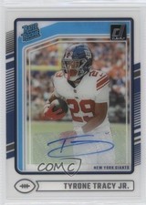 2024 Panini Clearly Donruss Rated Rookie Auto Tyrone Tracy Jr #100 Auto 1oa8
