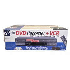 GO VIDEO VR3930 DVD VCR Combo Recorder Dual Deck VHS - DVD Transfer complete