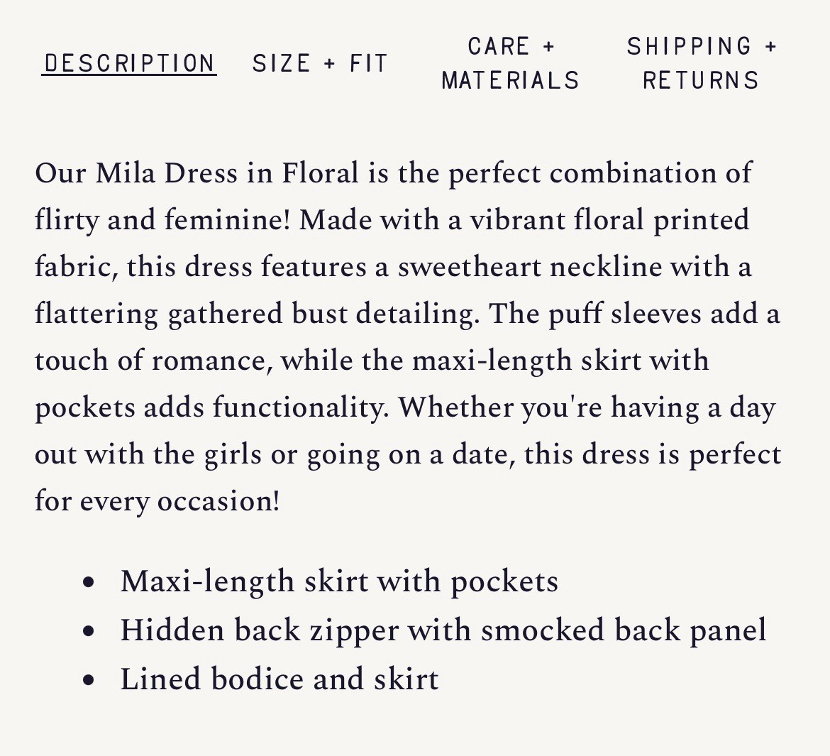 Ivy City Co. Mila Dress In Floral - Size L- Brand New