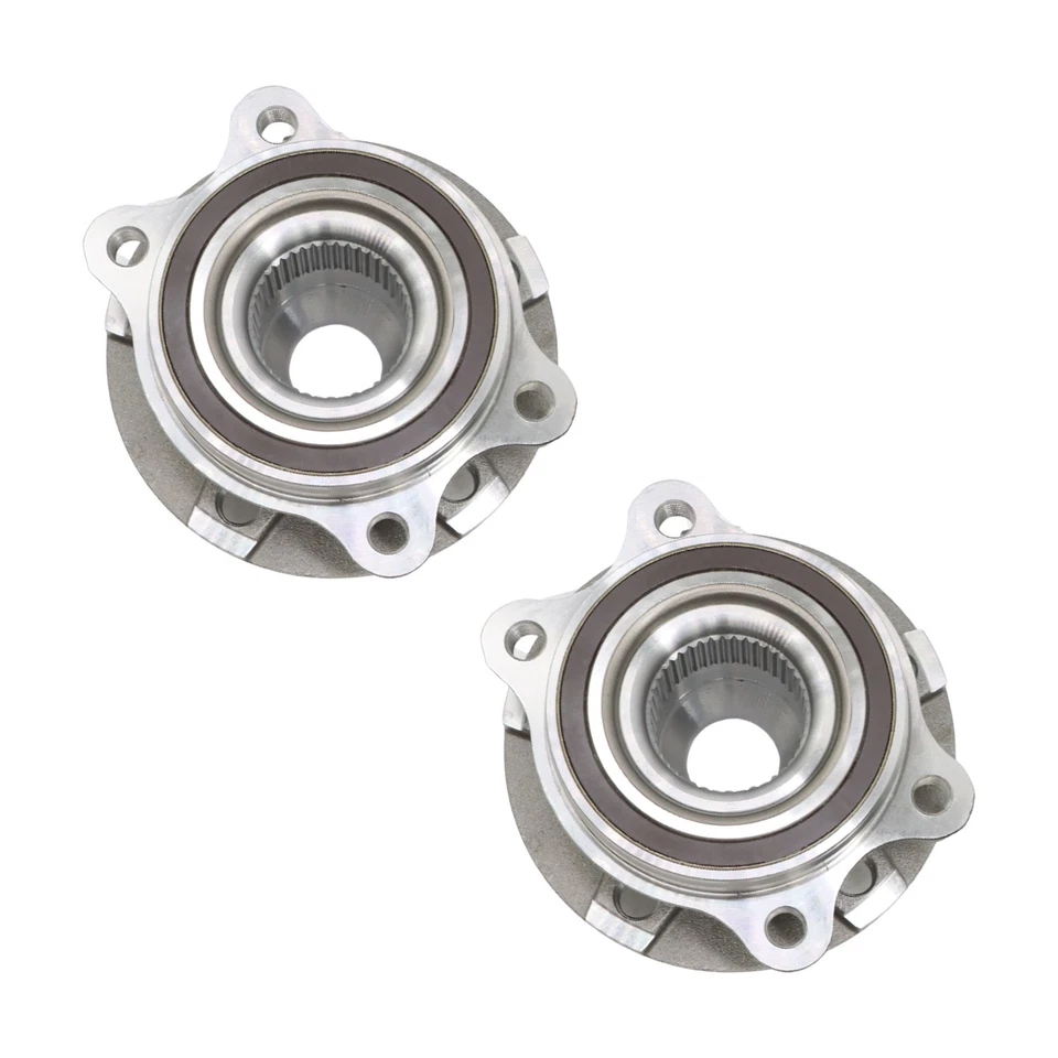 Par (2) Conjunto de cojinete de cubo de rueda delantera para Audi A4 A5 Quattro A6 A7 Allroad Q5 Foto 2 de 4