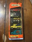 Vintage 1998 RARE Matchbox, On The Job Exclusive Edition 5 Pack Car Set 92813