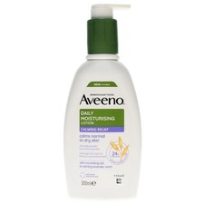 3 x Aveeno Daily Moisturising Lotion Calming Relief 300ml
