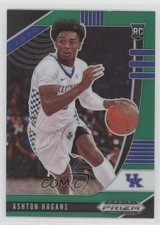2020-21 Panini Prizm Draft Picks Green Prizm Ashton Hagans #79 2l4