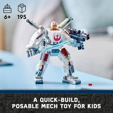 LEGO Star Wars Luke Skywalker X-Wing Mech, Buildable Star Wars Action Figure