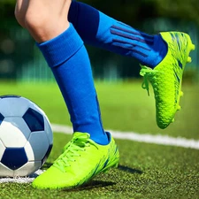 Mens Soccer Shoes Lightweight Firm Ground Soccer Cleats Football Shoes US