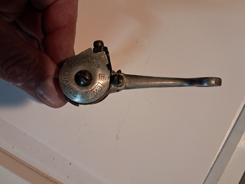 Manette de dérailleur à friction vélo ancien vintage – Noir – Fixation collie - Équipements vélos