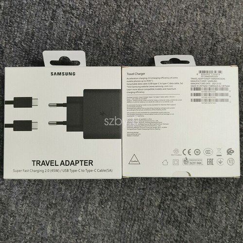 Original Samsung 45W Schnellladegerät Netzteil USB-C Galaxy S22 S23 + Ultra A54 - Zdjęcie 11 z 14