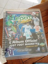  Neuf 2009 classeur collector MAGNETS MAILLOT FOOTBALL -JUST FOOT-france/blister