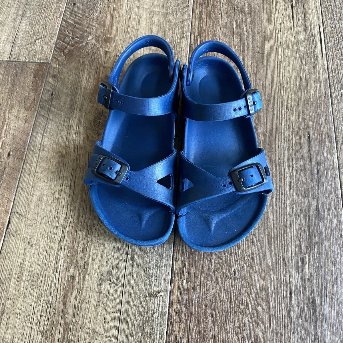 Birkenstock Kids Rio Eva Navy Blue Sandals Toddler Youth Girls