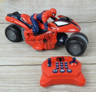 remote control spiderman motorcycle