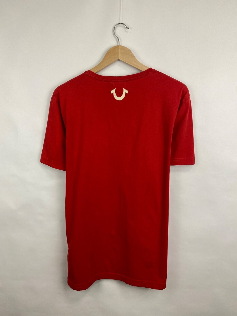 🇺🇸 Vintage True Religion t-shirt hype Y2K size XL color red | eBay