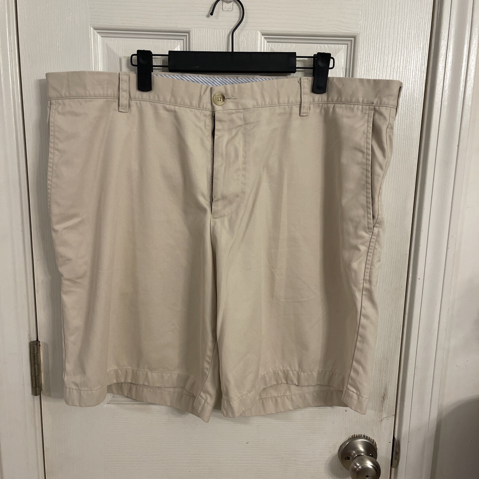 Southern Tide Men’s Chino Shorts Regular  Fit Flat Front Beige Size 40