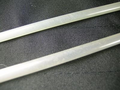 OLDE FLY SHOP FIBERGLASS FLY ROD BLANK 7FT 2WT 2PC TRANSLUCENT  WITH CLOTH BAG