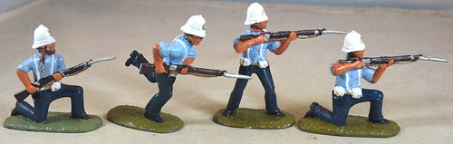 Armies in Plastic AIP Painted British Infantry Soldiers Zulu War - Picture 2 of 6