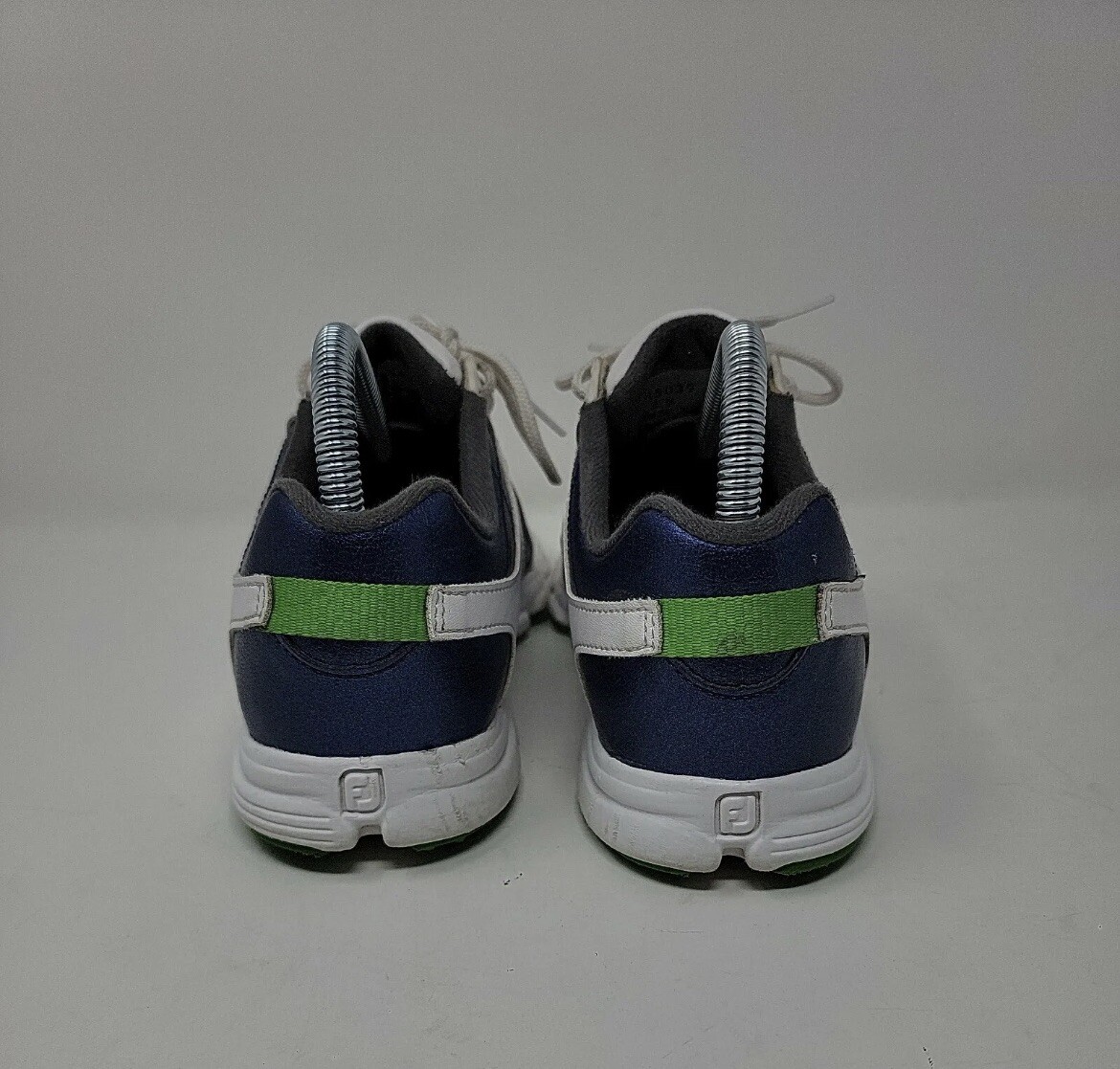 FootJoy Pro SL Youth Size 5 Golf Shoes White Blue Green
