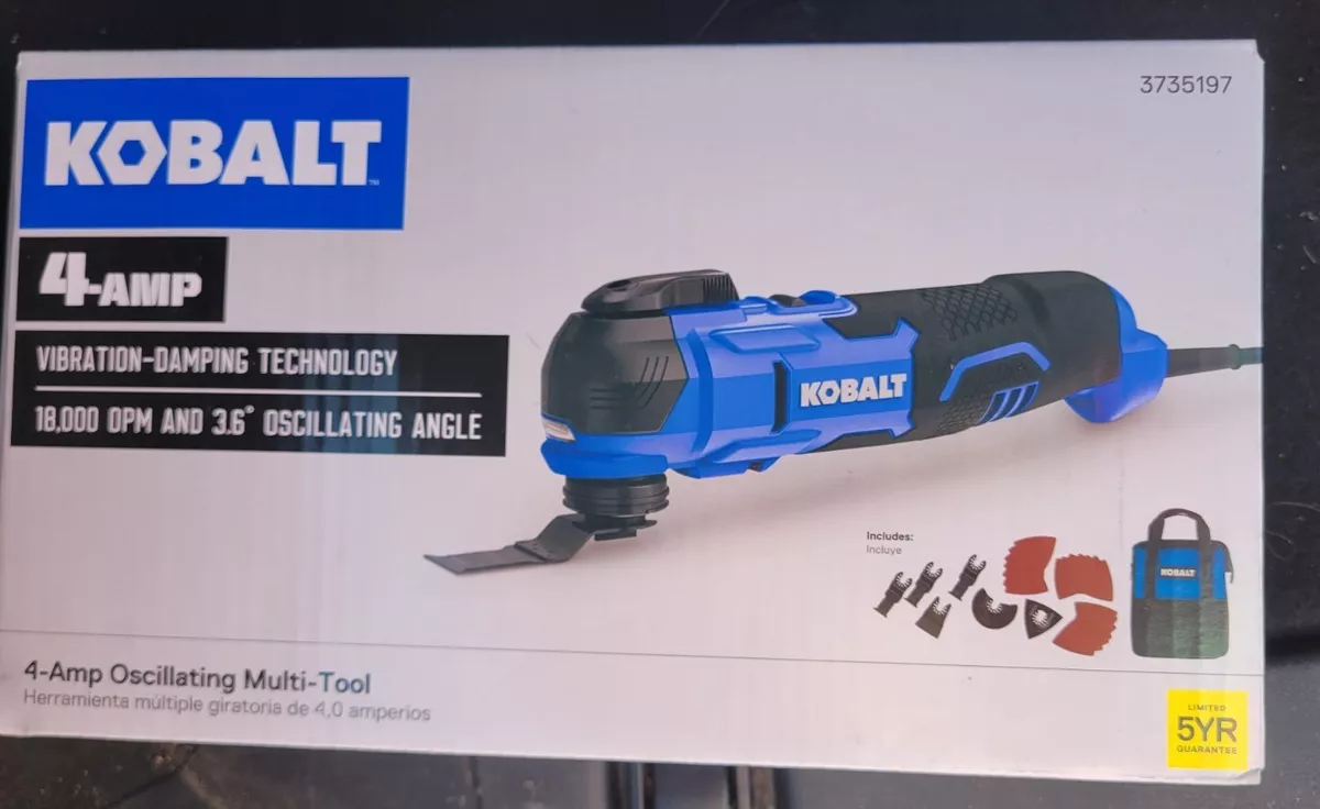 Kobalt oscillating clearance multi tool
