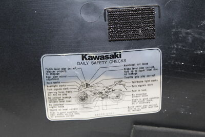 2013 Kawasaki Ninja Zx6r Zx636e Mid Side Fairing Cowl Pair Set