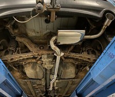 PIPE DYNAMICS Mitsubishi ASX - Ersatz Edelstahl Auspuff - Mittel und Hinten