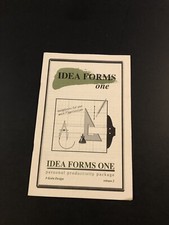 Idea forms one atari Manual
