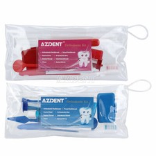 Dental Orthodontic Toothbrush Brush Wax Interdental Brush Floss Oral Care Kit