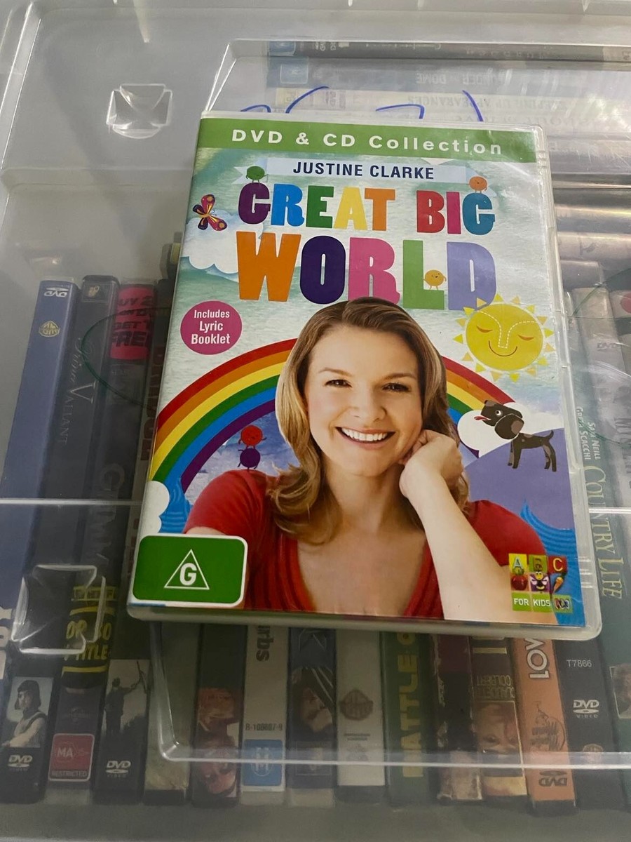 Justine Clarke - Great Big World DVD vgc t60 9398711057491 | eBay