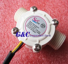Water flow sensor flowmeter Hall flow sensor Water control DN15 1-30L/min M99