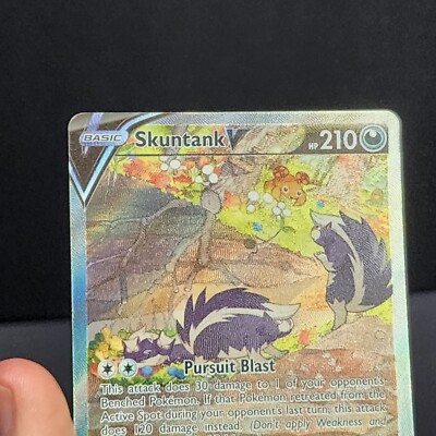 Skuntank V Silver Tempest 181/195 - Pokemon TCG Alternate Full Art Ultra RARE | eBay Skuntank V Silver Tempest 181/195 - Pokemon TCG Alternate Full Art Ultra RARE | eBay