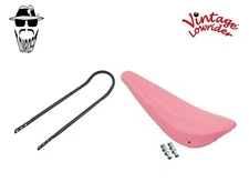 20" ORIGINAL LOWRIDER Sparkle Pink BANANA SEAT W/Black Sissy Bar 20" Bicycle