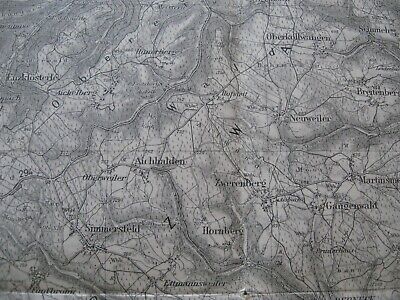 Kaufen Alte Landkarte Karte Nr.604 Calw Vom 14.3.1940 Althengstett Altensteig Nagold