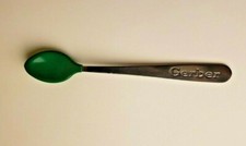 New  Unused Vintage Gerber Soft-Bite Stainless Steel Infant Spoon  Made in USA