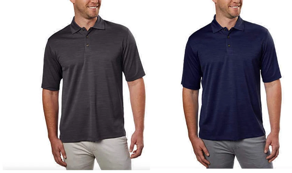 Kirkland Brand ~ Signature Performance ~ Polo Shirt ~ Men's Size Large ~ Gray - Image 3 of 3