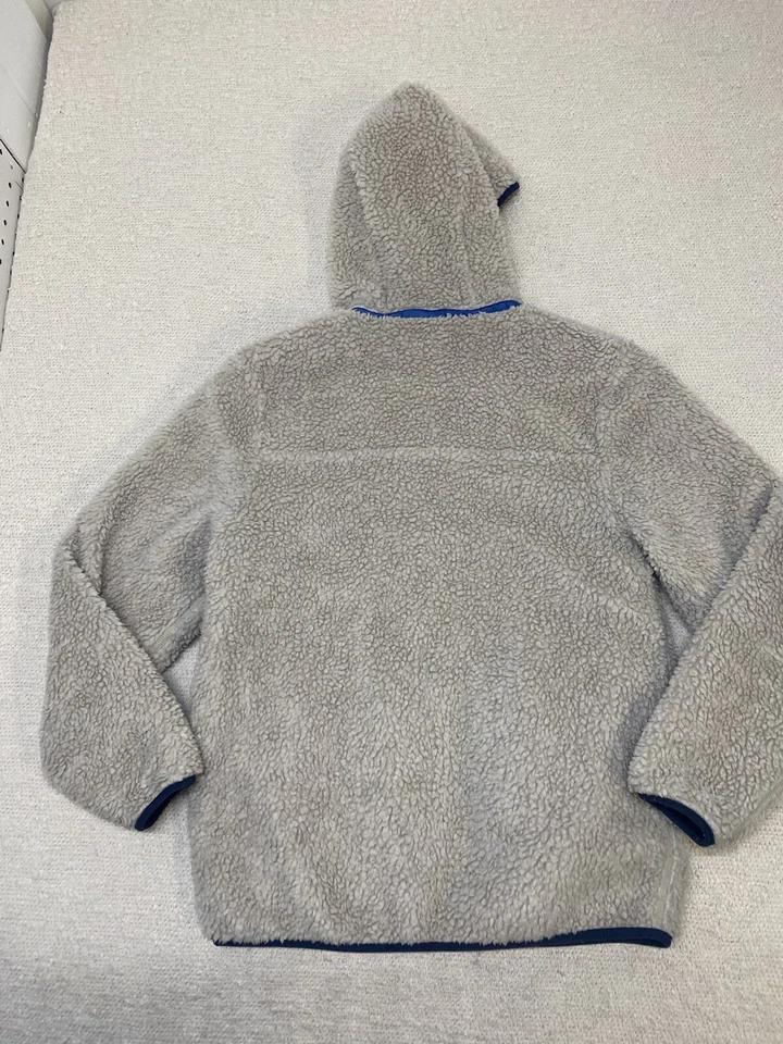 Chaqueta con Capucha Patagonia Reversible Ready Freddy Niños Niños Jóvenes Cremallera Completa Vellón Foto 4 de 4