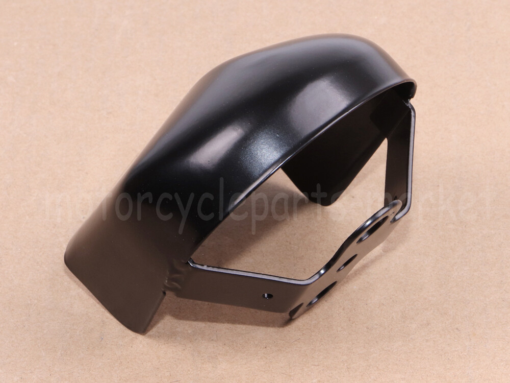 Vivid Black Horn Cover For Harley Touring Road King Electra Street