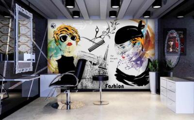 3D Paris Fashion 9099NA Wallpaper Wall Murals Wall Paper Wall Print Mural Romy