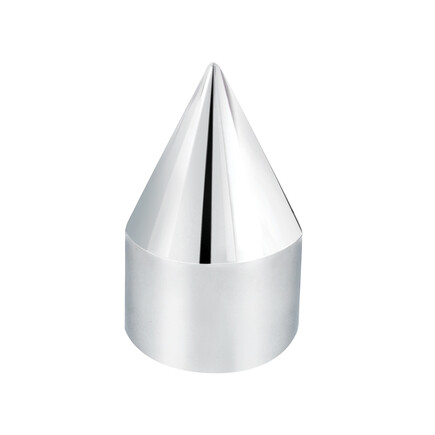 Chrome Plastic Wheel Nut Covers United Pacific 10057 Wheel Lug Nut Covers - 1.5" X 2.25" Chrome Plastic Push-On Caps (20 Pack) 20 Pack Lug Covers-517445