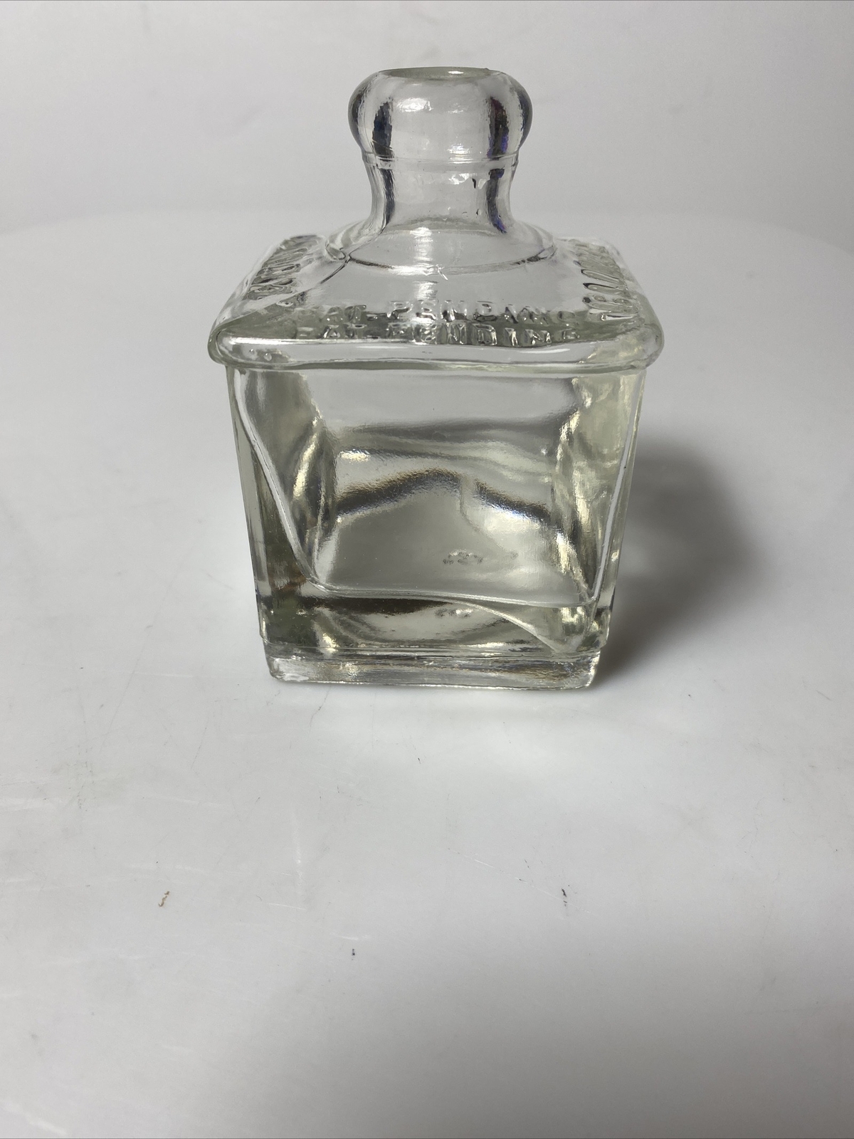 EMBOSSED CLIMAX COFFEE GRINDER MACHINE PART GLASS BOTTLE eBay