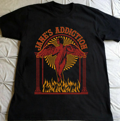 Jane's Addiction Band Cotton Gift For Fan T-Shirt Black All Size Unisex S3118