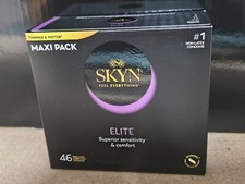 46 SKYN FEEL EVERYTHING ELITE ULTRA THIN CONDOMS NON-LATEX LUBRICATED EXP 2/2030