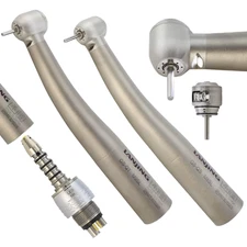 LANJING Dental Turbine Handpiece High Speed Fiber Optic for Sirona LED Coupling
