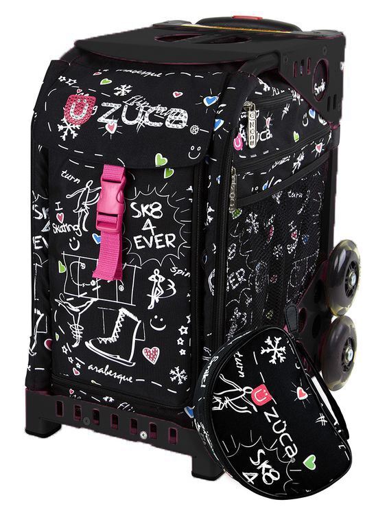 ZUCA SPORT Skulls キャリーバッグ　美品 ZUCA SPORT Skulls キャリーバッグ 美品 旅行用品