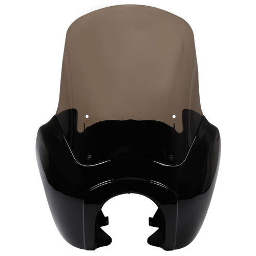 Front Upper Fairing w/ 15" Windshield For Harley Dyna Street Bob FXDB 2006-2017 - Picture 6 of 20
