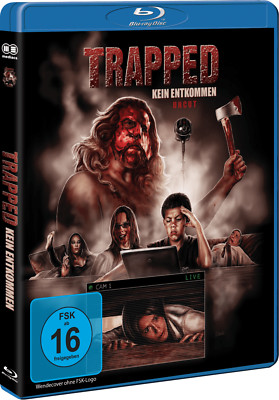 TRAPPED-KEIN ENTKOMMEN UNCUT (Blu-ray) NEU/OVP