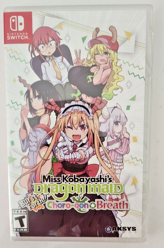 Miss Kobayashi’s Dragon Maid Burst Forth!! Choro-gon Breath Switch Brand New - Picture 2 of 3