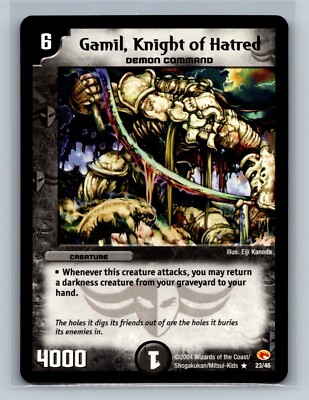 Duel Masters - Gamil, Knight of Hatred 23/46 - RARE - Super Warriors