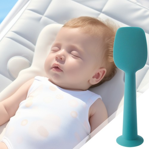 1PC Mini Baby Diaper Cream Spatula Applicator, Soft Silicone Baby Butt Paste - Picture 5 of 16