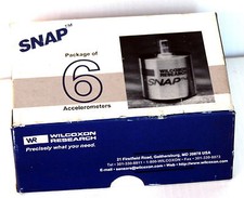 Wilcoxon S100cs Accelerometer -  SET of SIX, 94-102 mV/g