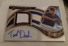 2021 Panini Select Silver Prizm TUCKER DAVIDSON ROOKIE AUTO Patch /199 Braves 