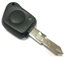 RFC 1 button key case for Peugeot 106 remote infra red key fob